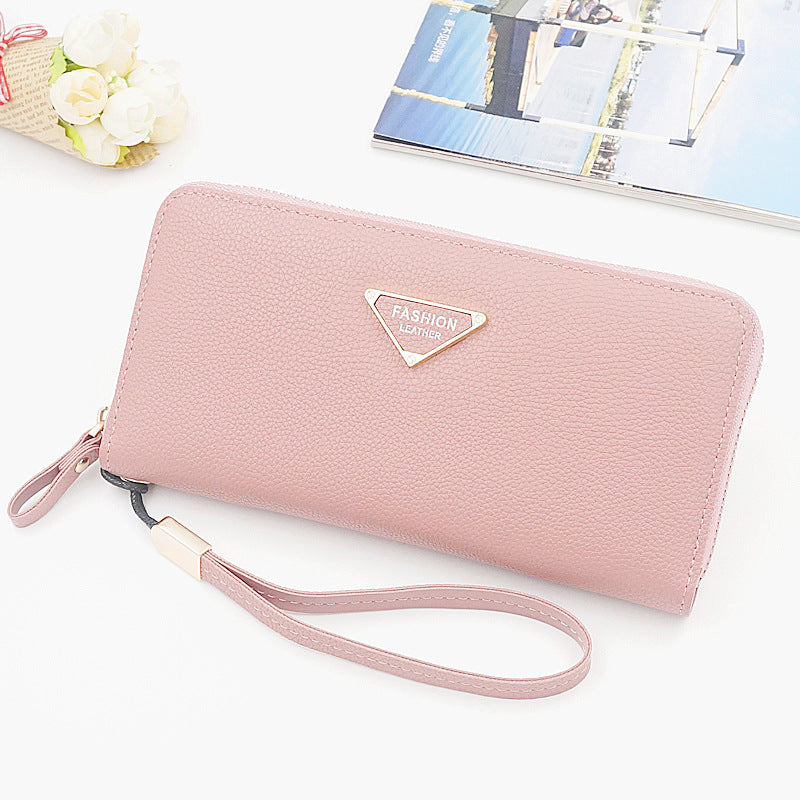 New Ladies Wallet Zipper Wallet Multifunctional Wallet Handbag Factory Direct Wholesale Large Capacity