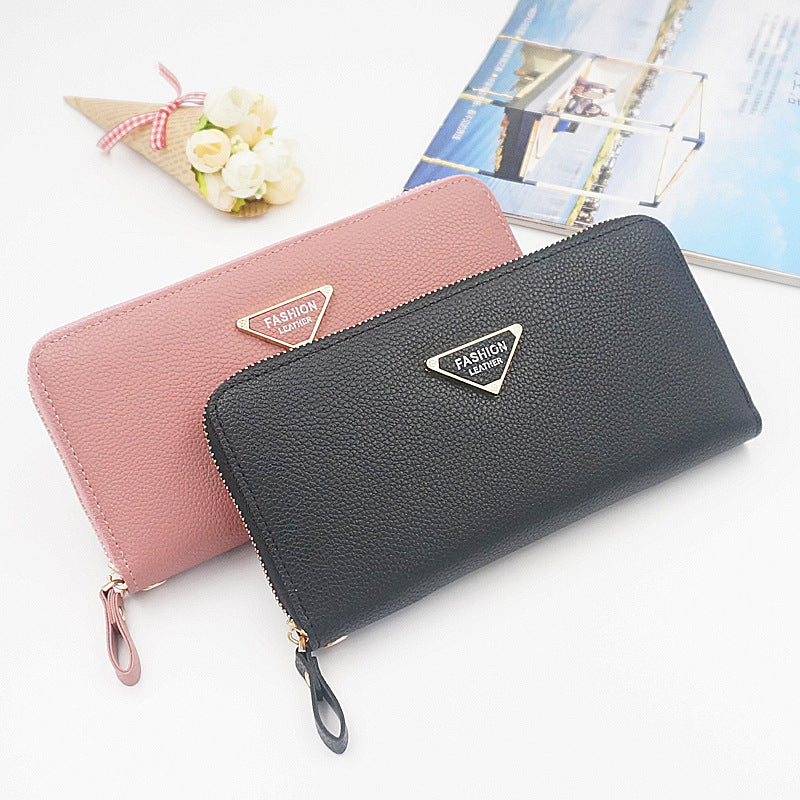 New Ladies Wallet Zipper Wallet Multifunctional Wallet Handbag Factory Direct Wholesale Large Capacity