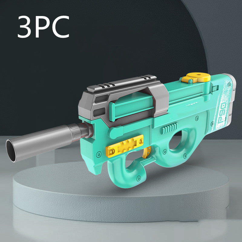 Electric Water Gun P90 | Large Capacity Outdoor Fun