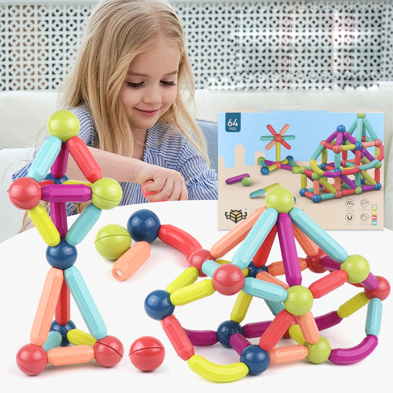 Magnetic Building Blocks for Kids | Creative Magnetic Building Toys