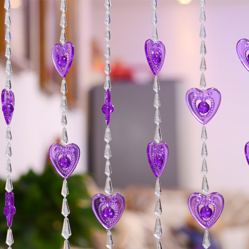Acrylic Crystal Door Curtain | Modern Elegant Decorative Chains