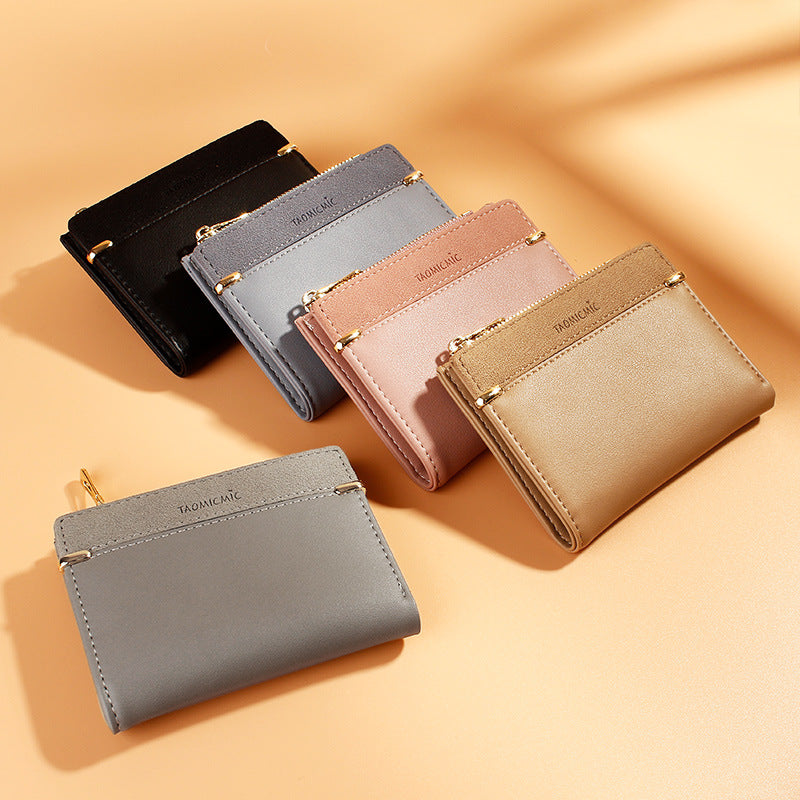 Women's Small Wallet | Multi Card Holder Zipper Purse