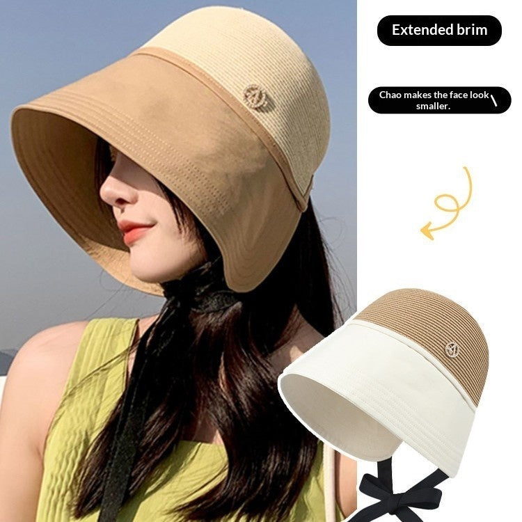 Women's Sun Hat Dome with Wide Brim – Face Protection Bucket Hat