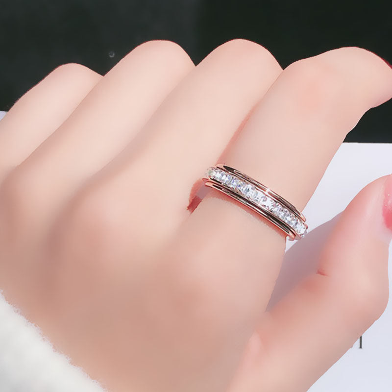 Trendiger Paarring für Damen & Herren – Modernes Partner Schmuck Set