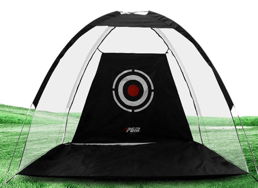 Golf Practice Net Tent with Hitting Cage | Outdoor Training Golf Net Garden