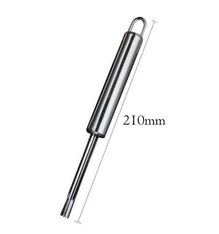 Stainless Steel Pineapple Corer - 3-in-1 Peeler, Corer, Slicer