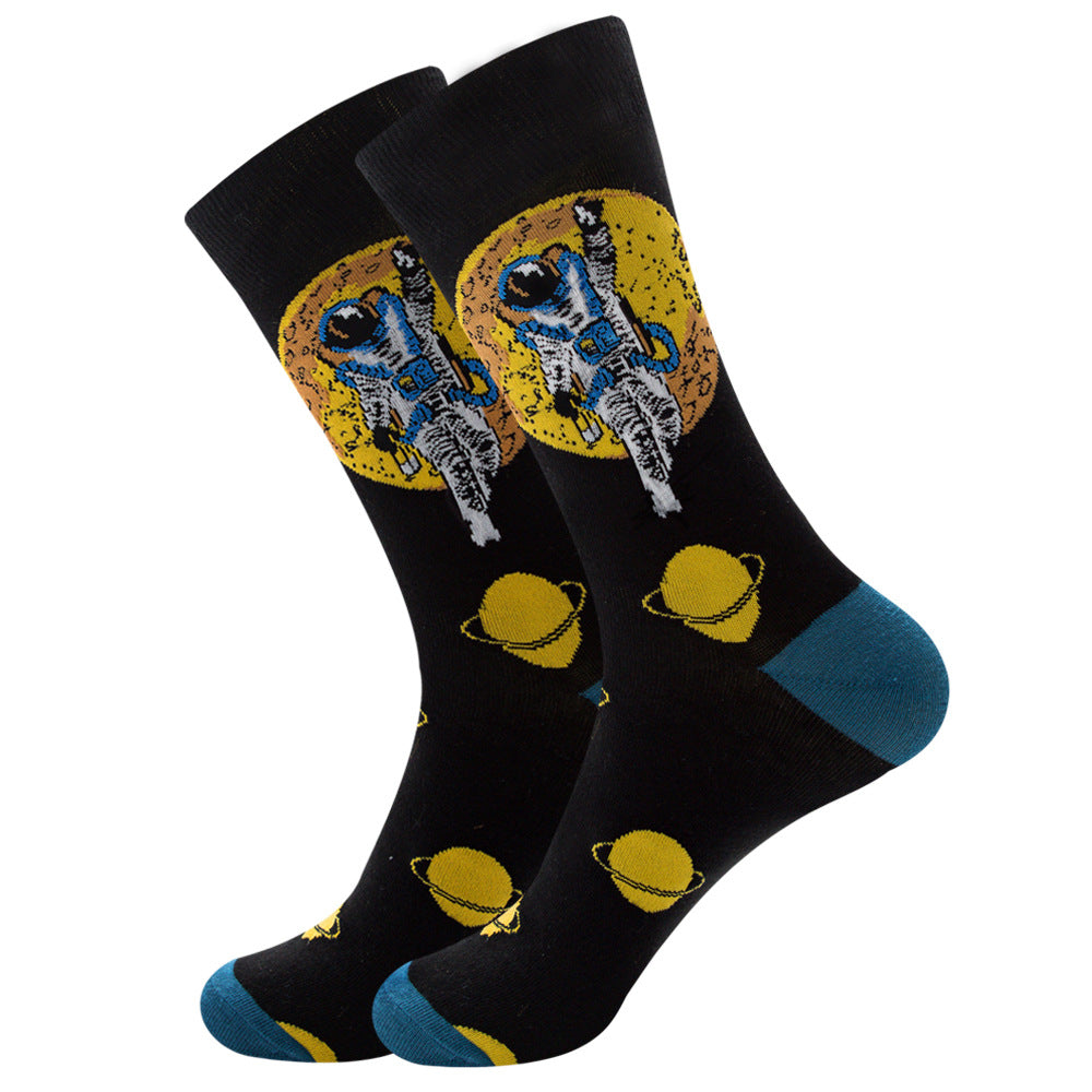 Women's Fashion Socks Geometric | Fruit Street Style Socks