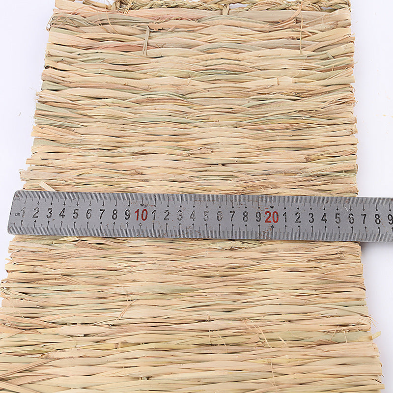 Strohmatte natürlich | Atmungsaktiv kühlend Bodenmatte