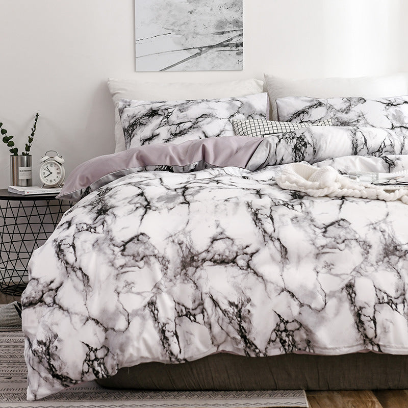 Bettwäsche Marmor Design | modern weich atmungsaktiv langlebig