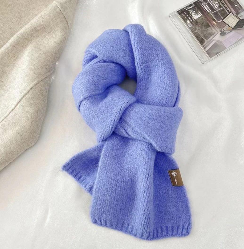 Women's Scarf Soft Warm Plain Elegant Autumn Winter Fashion Accessory