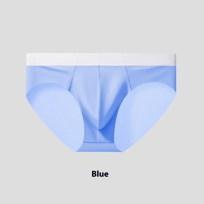 Men's Ice Silk Seamless Briefs | Ultra-Thin Breathable Comfort