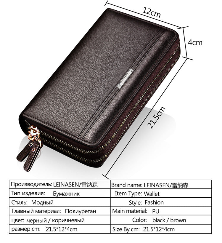 Men's Leather Wallet | Compact Classic Bifold Wallet