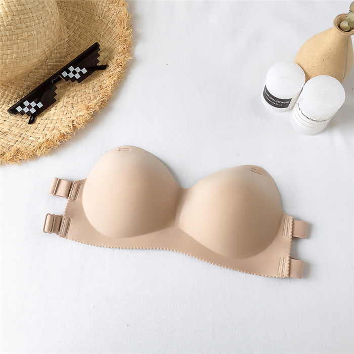 Invisible Strapless Push-Up Bra – Perfect Support & Seamless Look