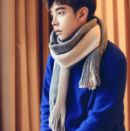 Men's Scarf fashionable colors combinable stylish modern