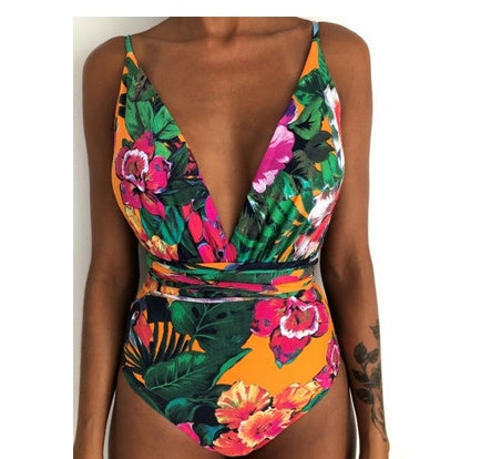 Eleganter Damen Monokini Rückenfrei – Figurbetonter Einteiler