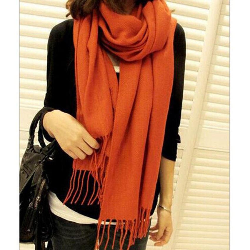 Damen Kaschmir Schal Elegant | Warmer Luxus Winter Schal
