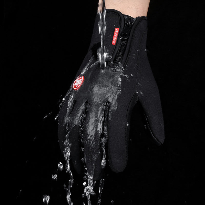 Winter Touchscreen Gloves Waterproof | Motorcycle & Outdoor Fleece Warm Non-slip