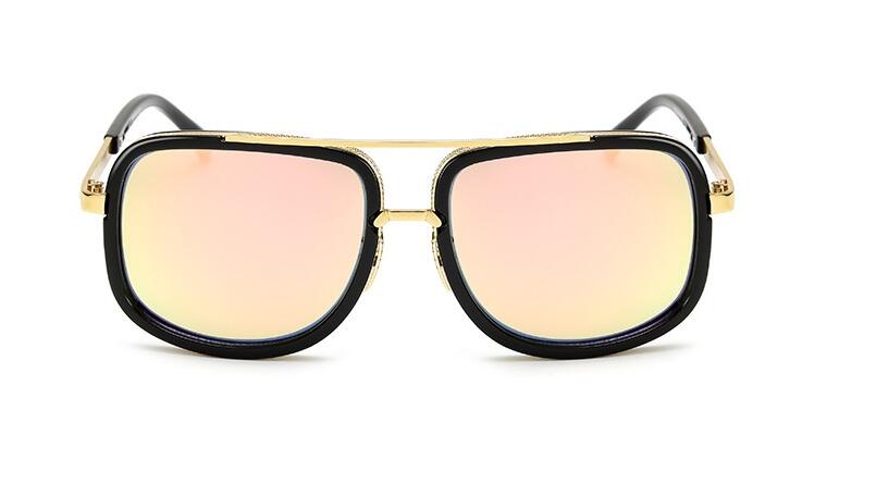 Flat Top Sonnenbrille | Eckig | Luxus Designer Unisex