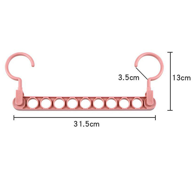 Clothes Hanger Organizer Space-Saving Wardrobe Organization System Clothing