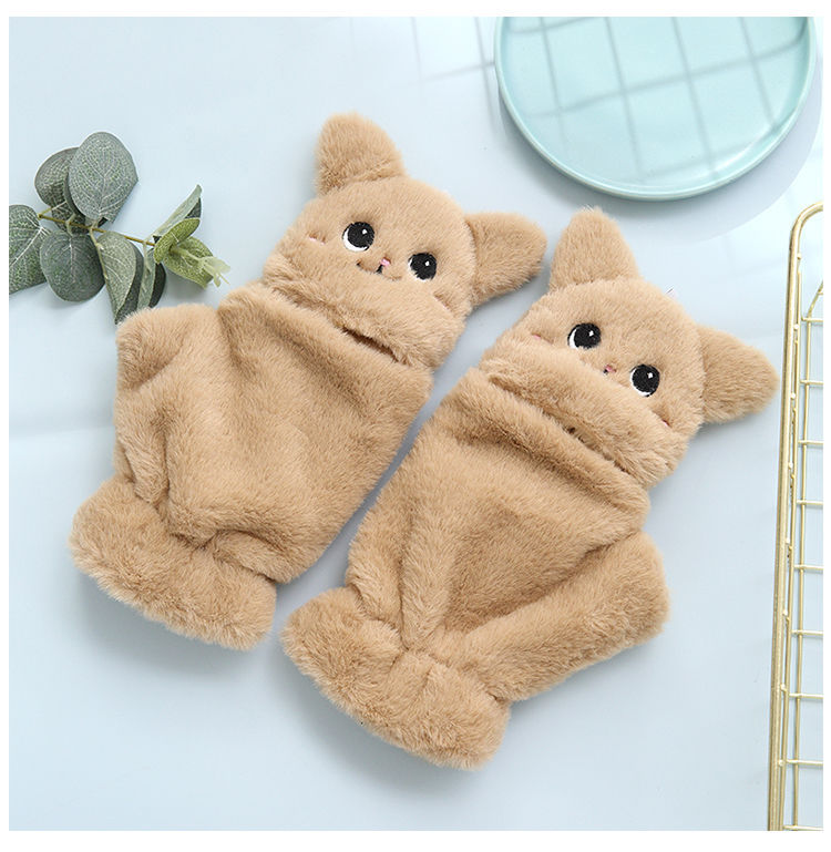 Damen Süße Winterhandschuhe – Kuschelig Warm für Herbst & Winter