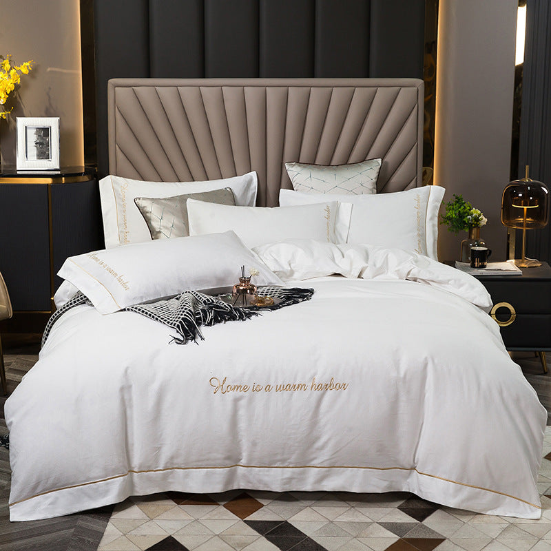 Brushed bedding | soft warm breathable durable