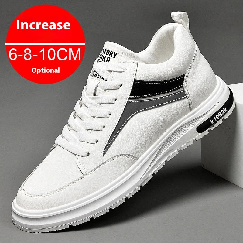 Men's Height-Increasing Sneakers | Invisible 8CM Lift Casual Shoes