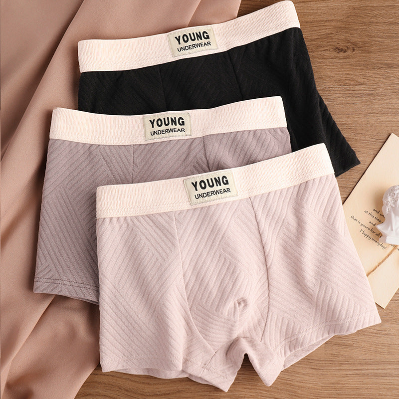 Men's Cotton Boxer Briefs | Mid-Rise | Breathable Comfort