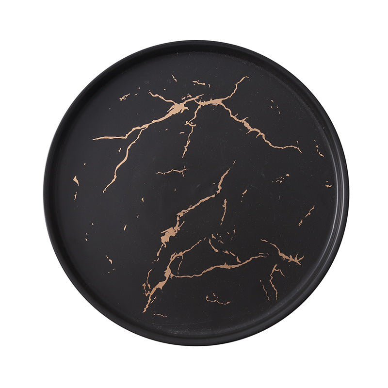 Ceramic Plate Marble | Nordic Design Tableware modern elegant