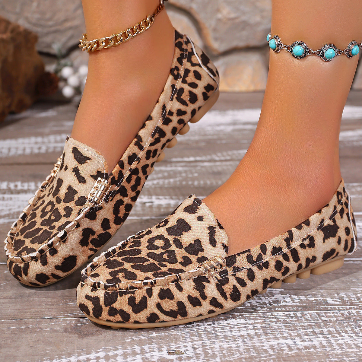 Women's Loafers Slip-On Comfortable Elegant | Plus Size Flats