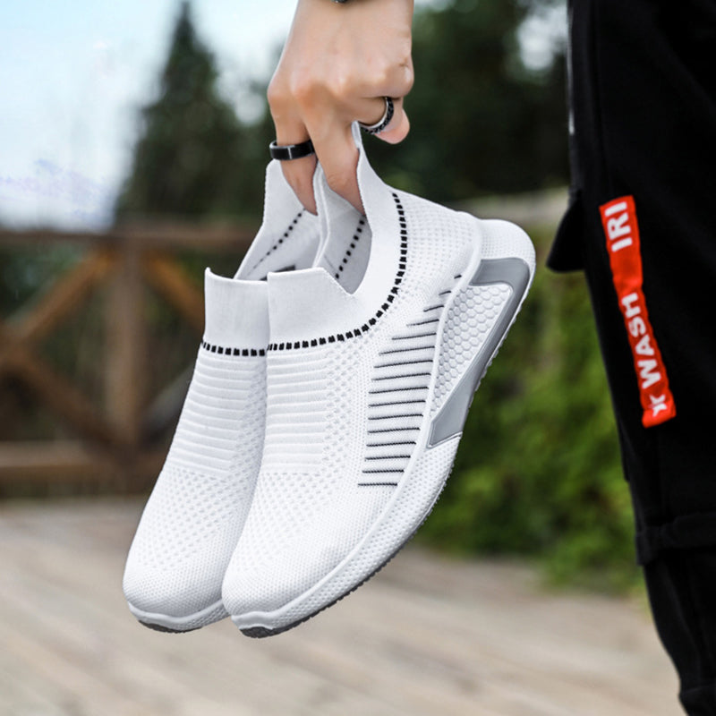 Men's Sock Sneaker Mesh Slip-On Lightweight Sports Shoes
