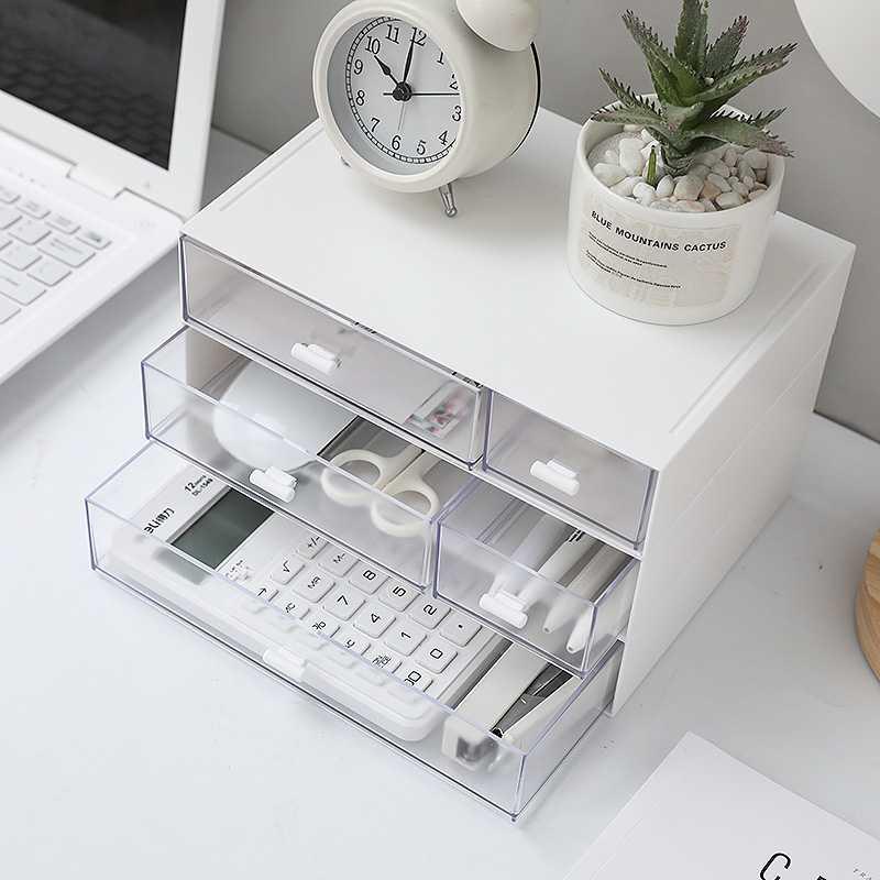 Transparent Drawer Box | Desk Organizer Office