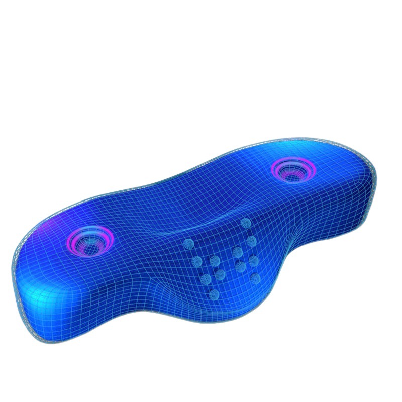 Memory Foam Pillow flat | ergonomic breathable comfort