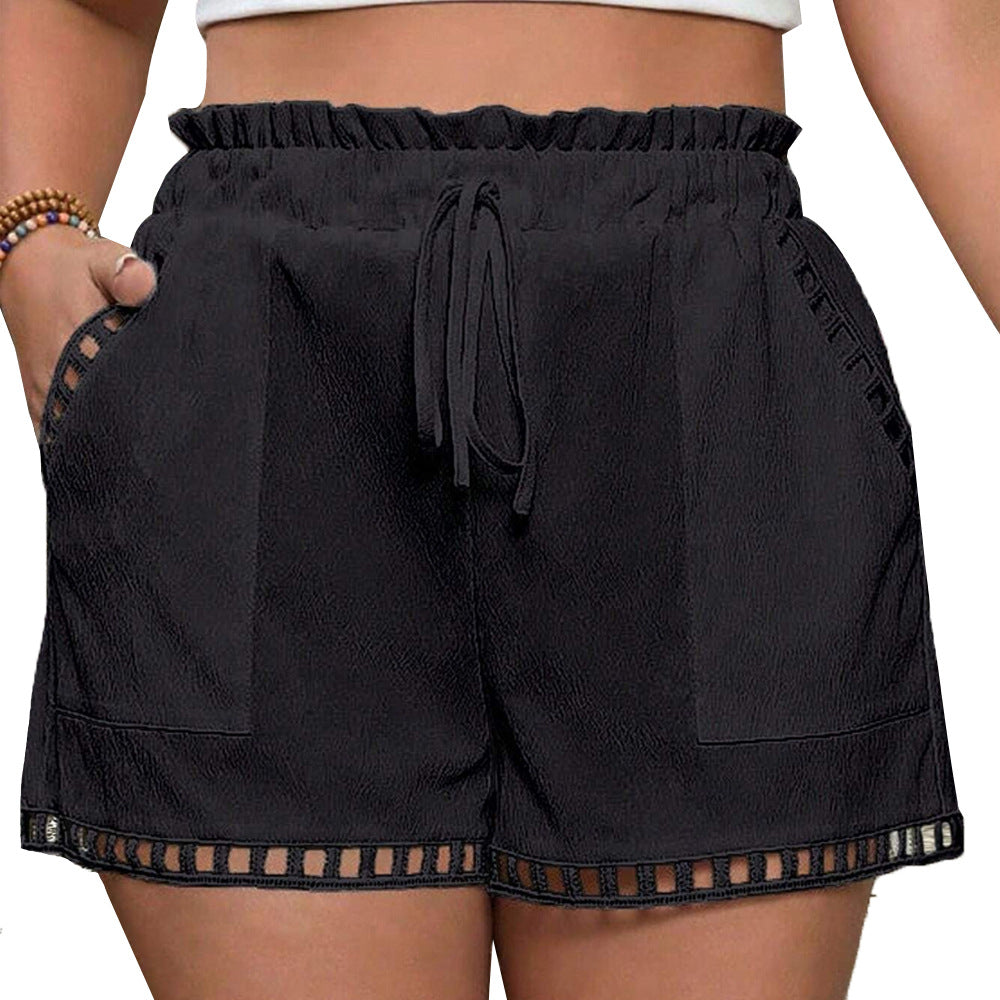 Women's High Waist Shorts | Fashionable Shorts with Pockets