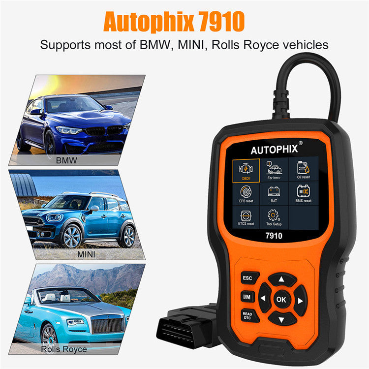 BMW Diagnostic Tool AUTOPHIX 7910 | OBD2 Scanner Professional Tool