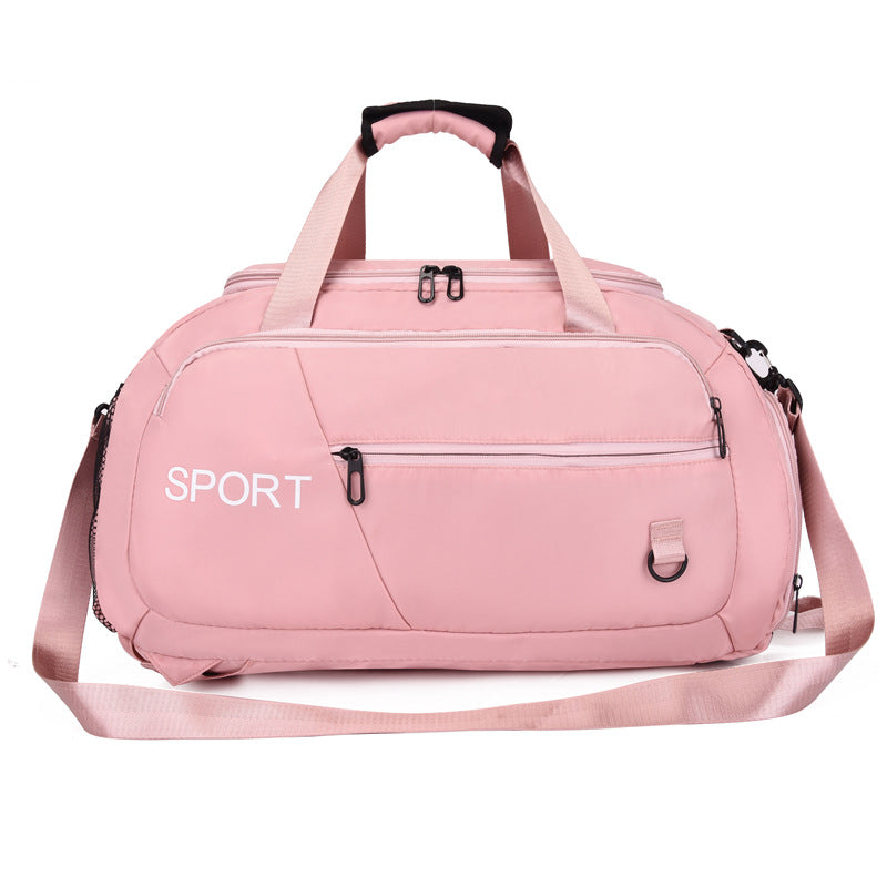 Waterproof Sports Travel Bag with Shoe Compartment – Fitness Shoulder Bag