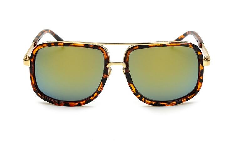 Flat Top Sonnenbrille | Eckig | Luxus Designer Unisex