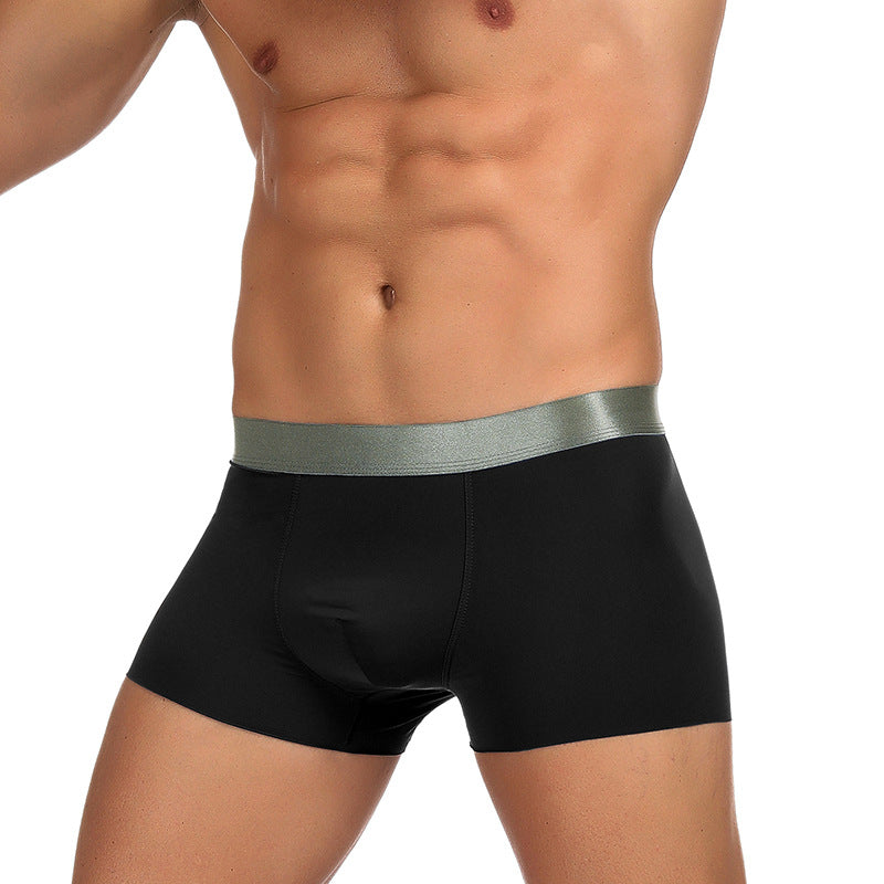 Herren Modal Ice Silk Boxer – Kühlende Leichte Komfort Unterwäsche