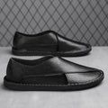Men's Genuine Leather Slippers Breathable Beach Comfort Sandals