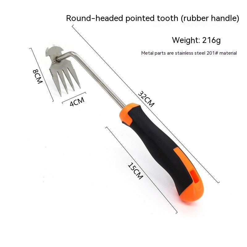 Stainless Steel Weed Puller – Robust Garden Tool for Weed Removal
