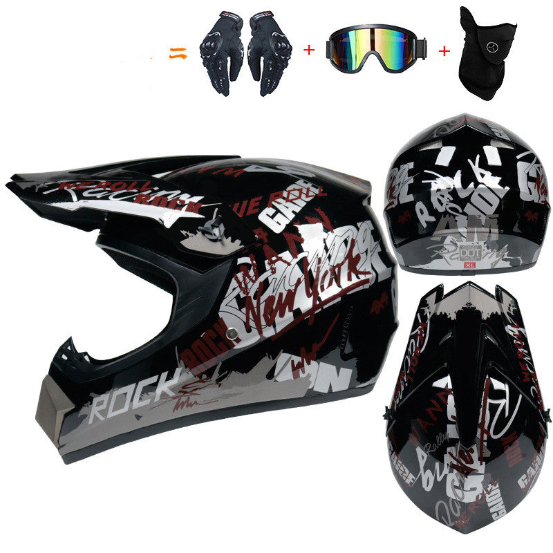 Offroad Motorcycle Helmet Small | Light Safe Comfortable Stylish