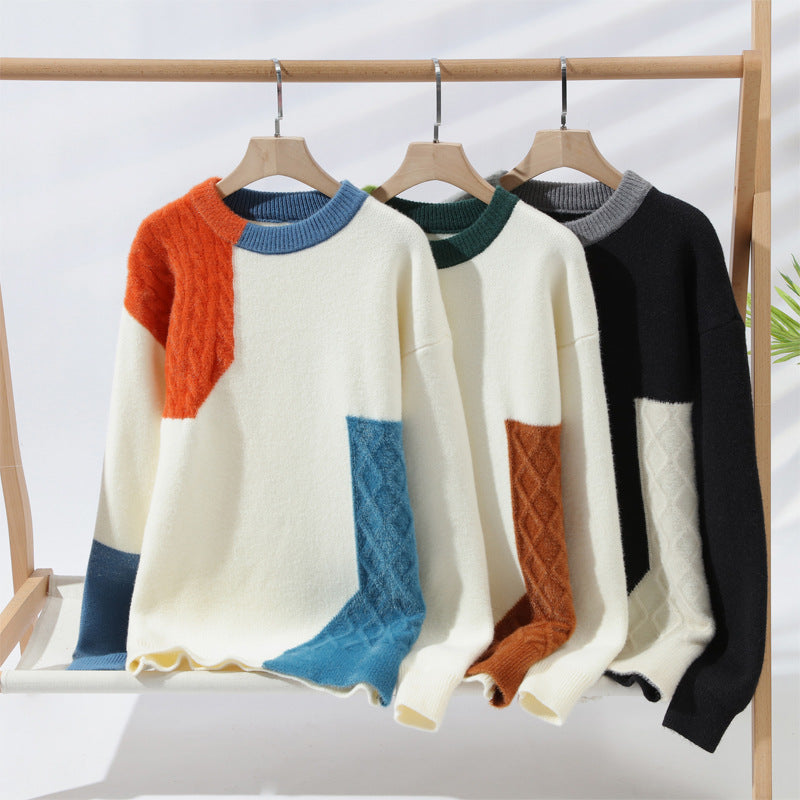 Men's Heavyweight Crew Neck Sweater – Casual Basic Sweater