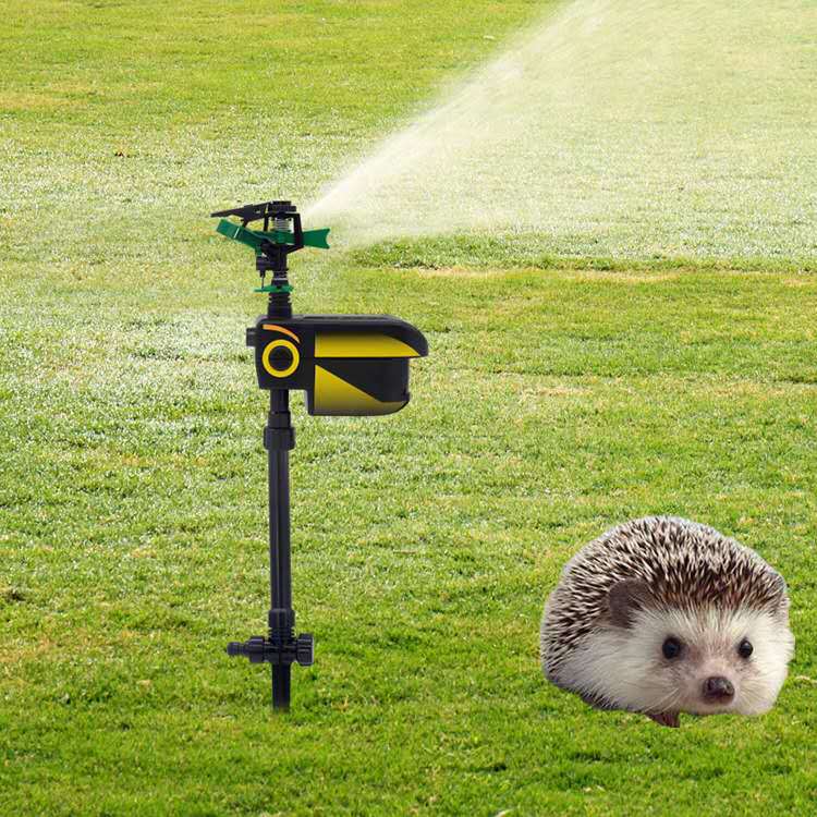 Automatischer Tierabwehr Rasensprenger – Bewegungsmelder Garten Schutz