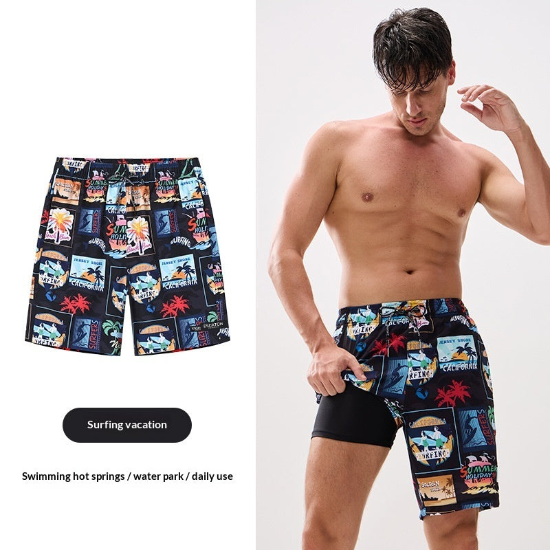 Partner Beach Shorts Quick Dry – Digital Print Summer Shorts
