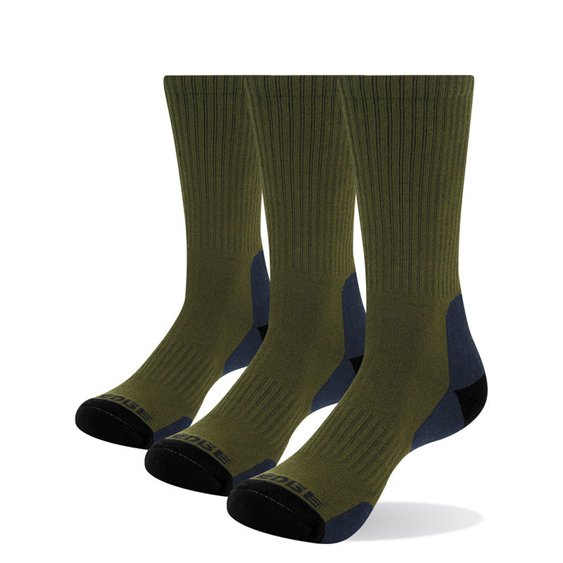 Men's Mid-Cut Basketball Socks | Sporty Casual Breathable