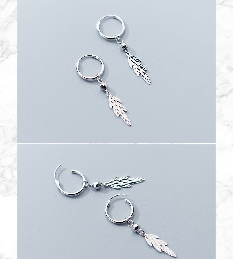 Elegant Leaf Earrings – Stylish Trendy Drop Earrings for Women