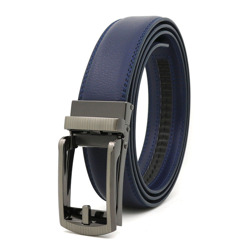 Men's Automatic Leather Belt | Elegant Holeless Belt