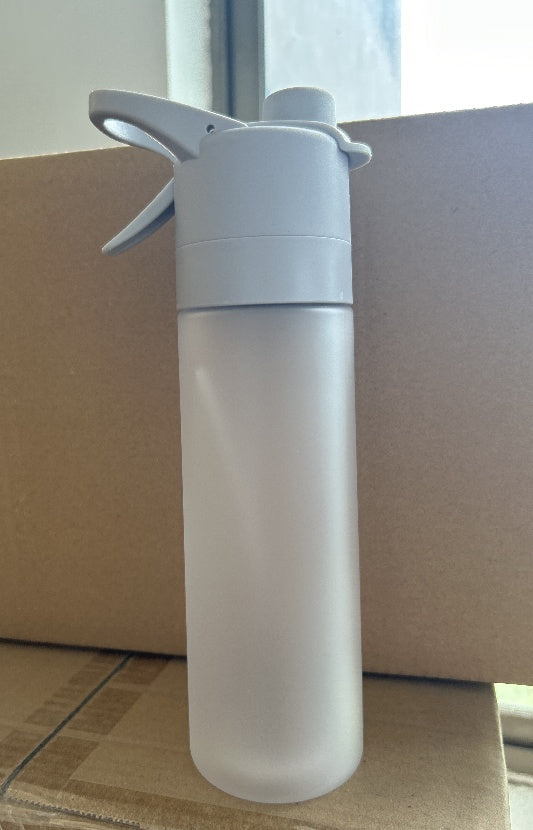 Spray Drinking Bottle Premium – Sports Water Bottle with Mist Function