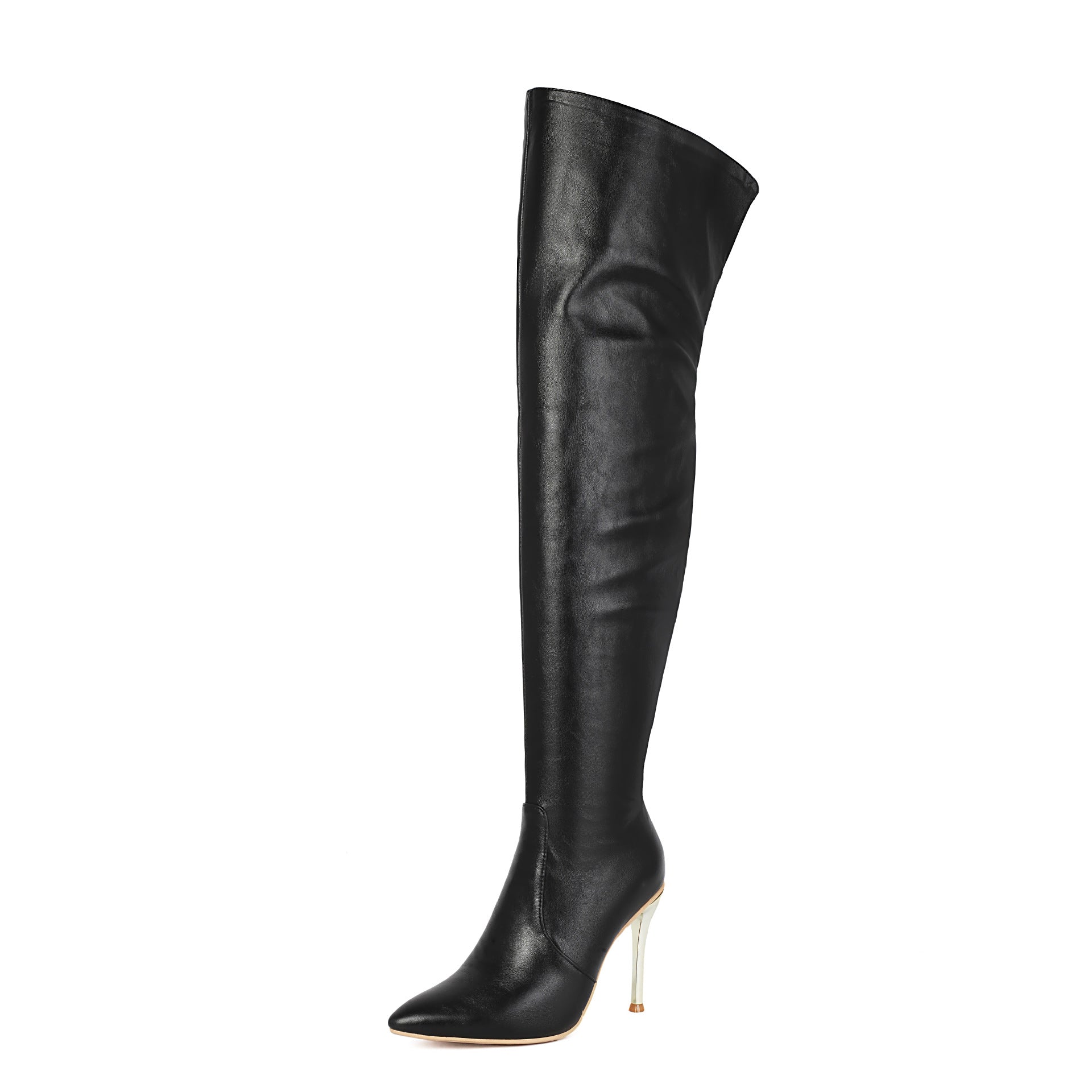 Women's Overknee Boots Pointed Toe – Elegant Stiletto High Boots