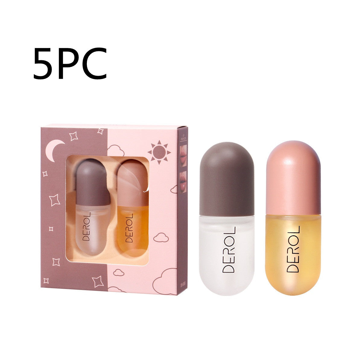 Volumen Lippenöl Lip Plumper | Pflegendes Day - Night Lip Care Gloss