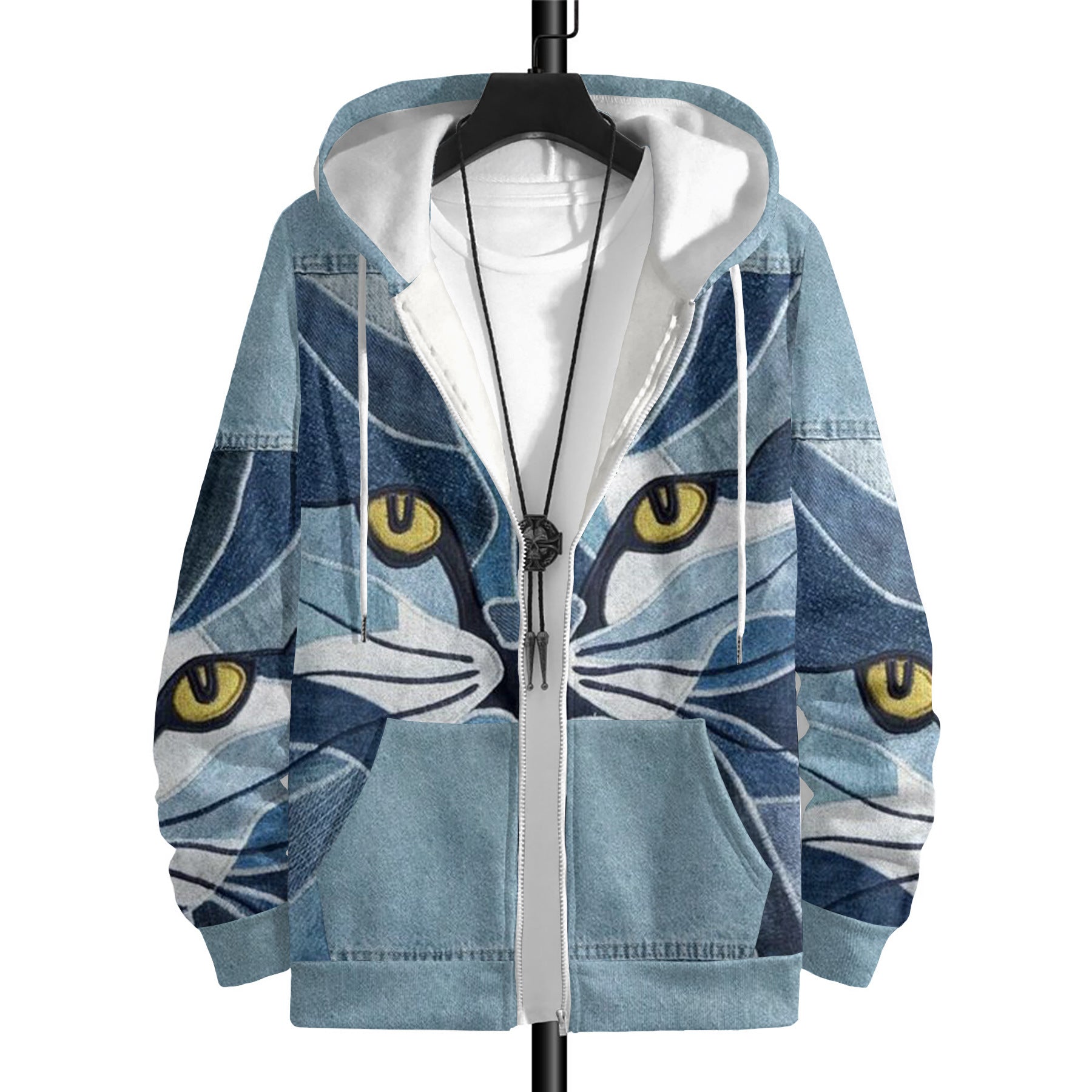 Herren Hoodie Baseballjacke – Sportlich, Lässig & Trendy Streetwear